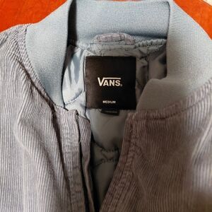 Vans Men's Sky Blue Bomber Jacket